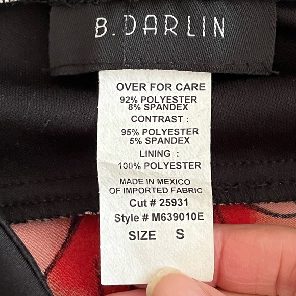 B. Darlin Vintage Y2K Strappy Tropical Floral Long Summer Maxi Dress Size Small - Picture 9 of 11